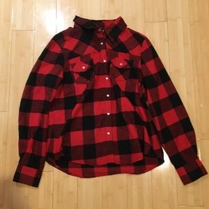 Girls Flannel Shirt